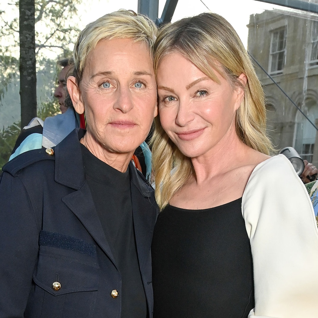 Ellen DeGeneres and Portia de Rossi Celebrate Relationship Milestone in the UK – E! Online Ellen DeGeneres and Portia de Rossi Celebrate Relationship Milestone in the UK – E! Online