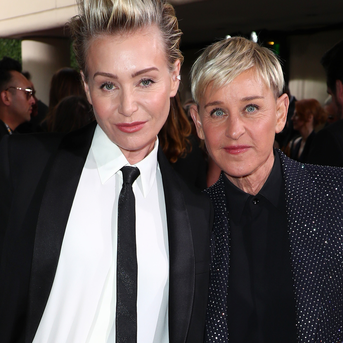 Ellen DeGeneres & Portia de Rossi Celebrate in U.K. After Leaving U.S.