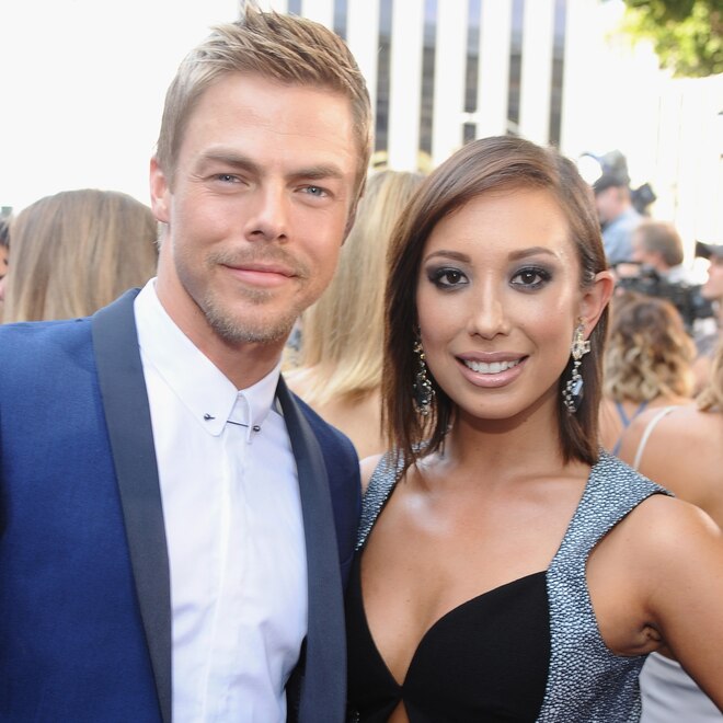 Derek Hough and Cheryl Burke