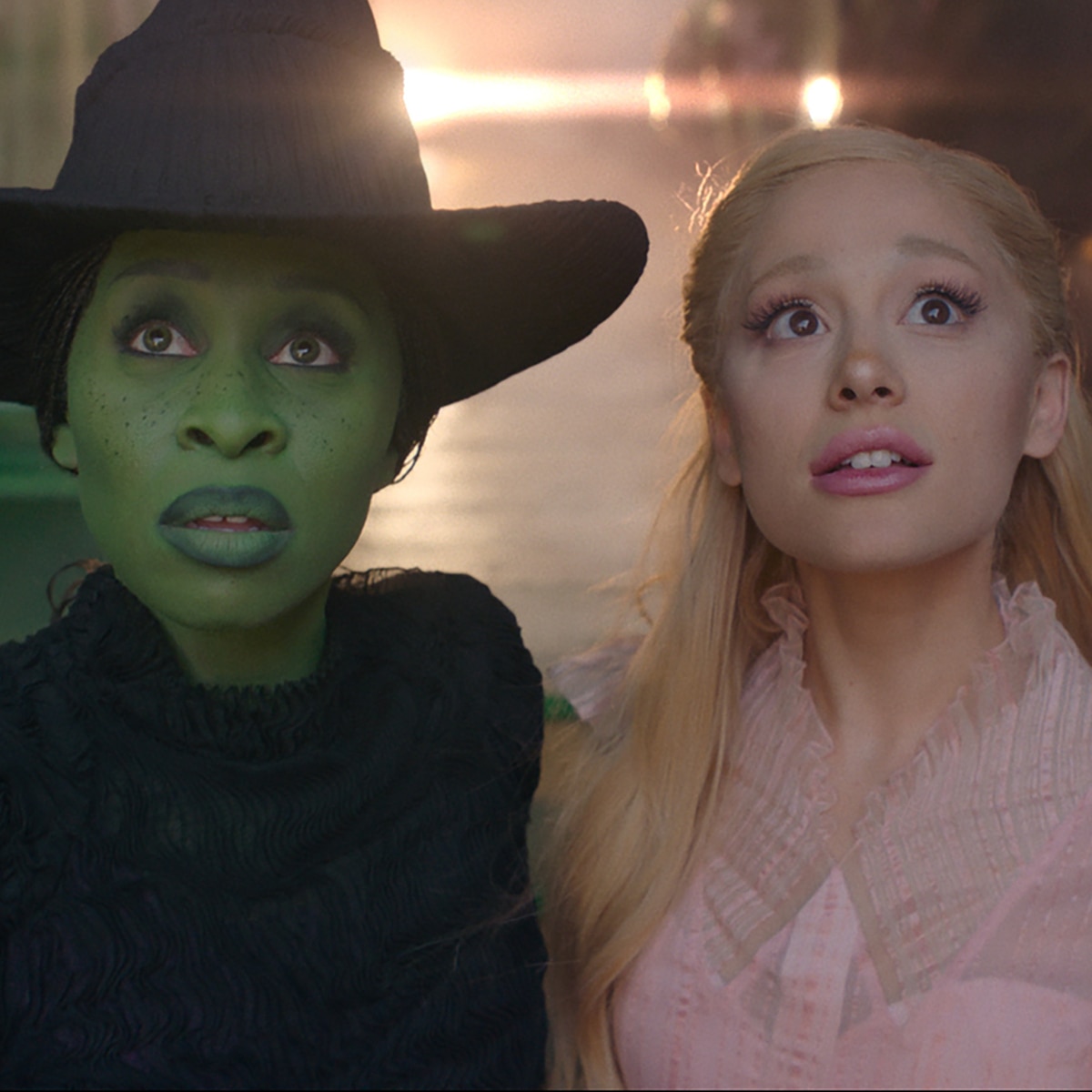 Wicked, Cynthia Erivo, Elphaba, Ariana Grande, Glinda