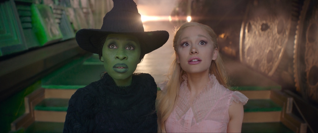 Wicked, Cynthia Erivo, Elphaba, Ariana Grande, Glinda