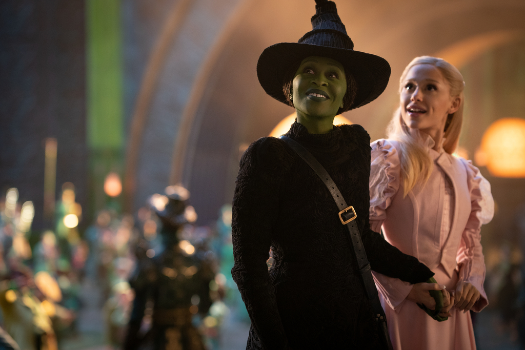 Wicked, Cynthia Erivo, Elphaba, Ariana Grande, Glinda