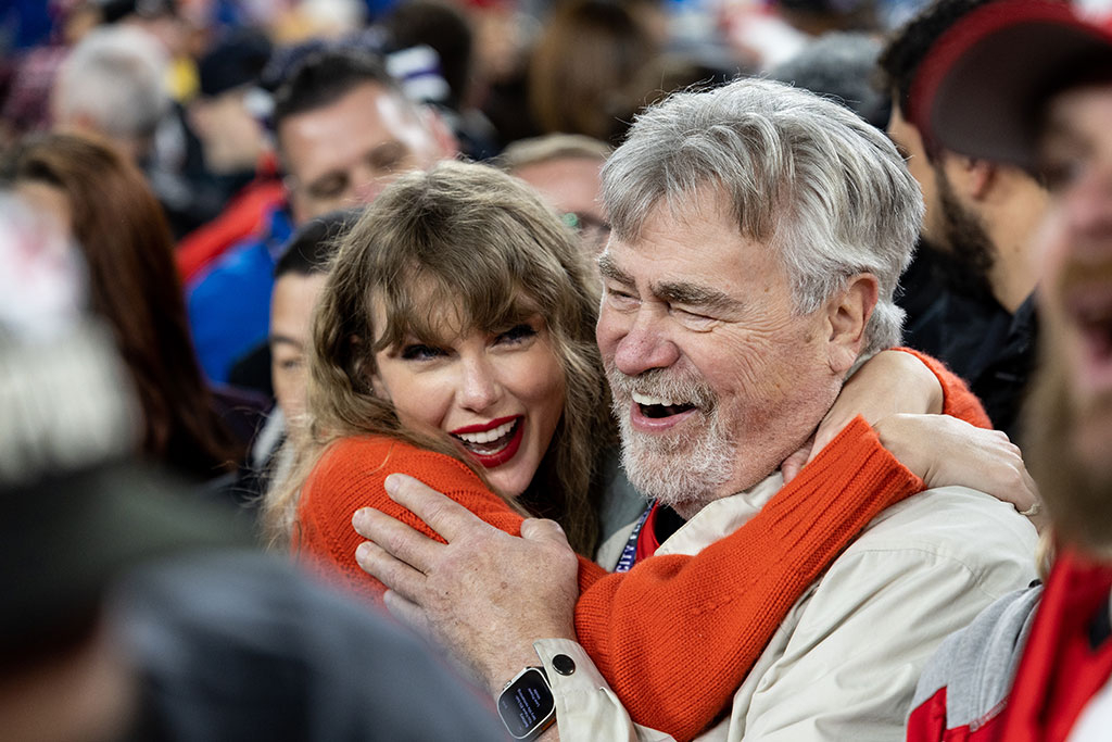 Taylor Swift, Ed Kelce, AFC Championship 2024