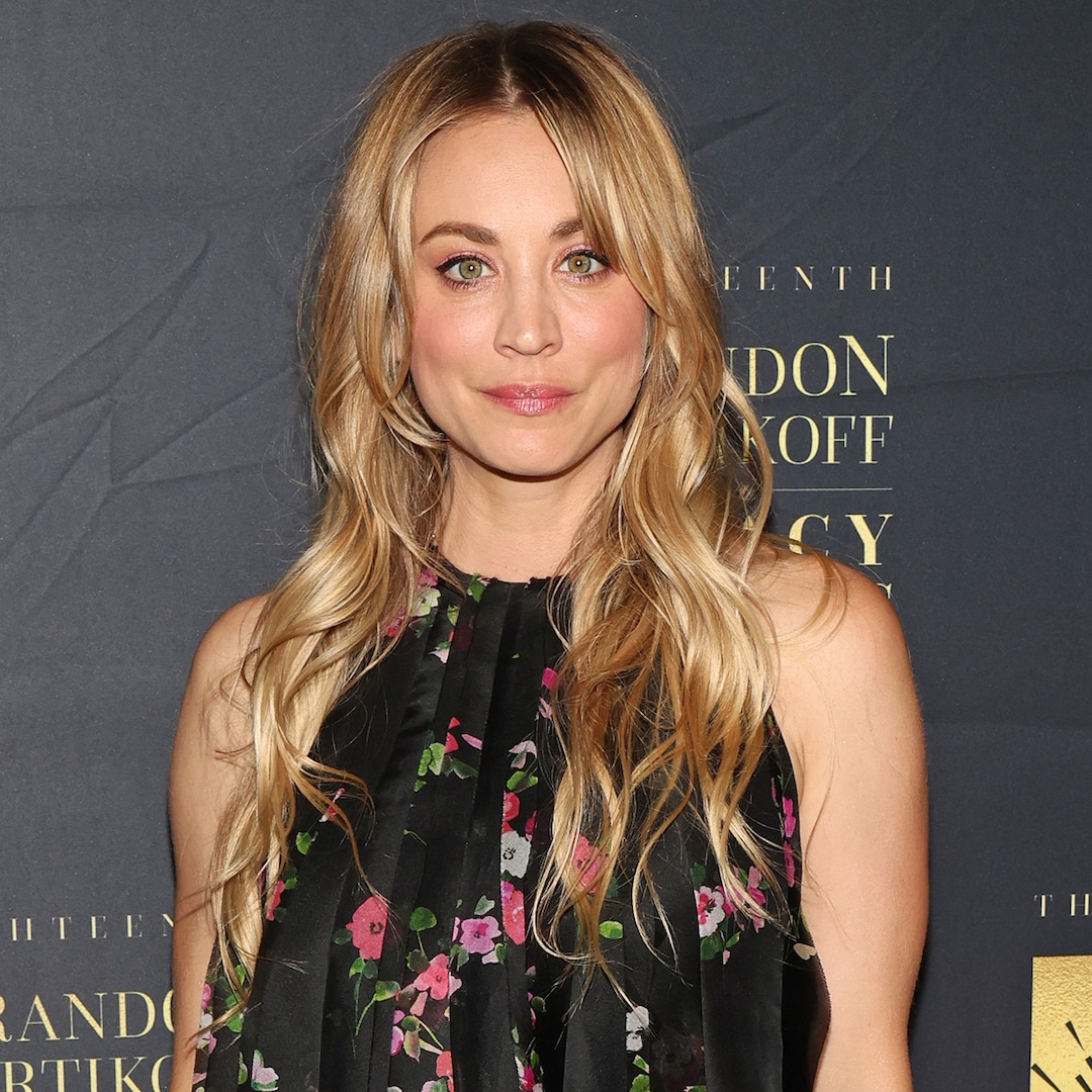 Kaley Cuoco Looks So Different With Dramatic Dark Hair