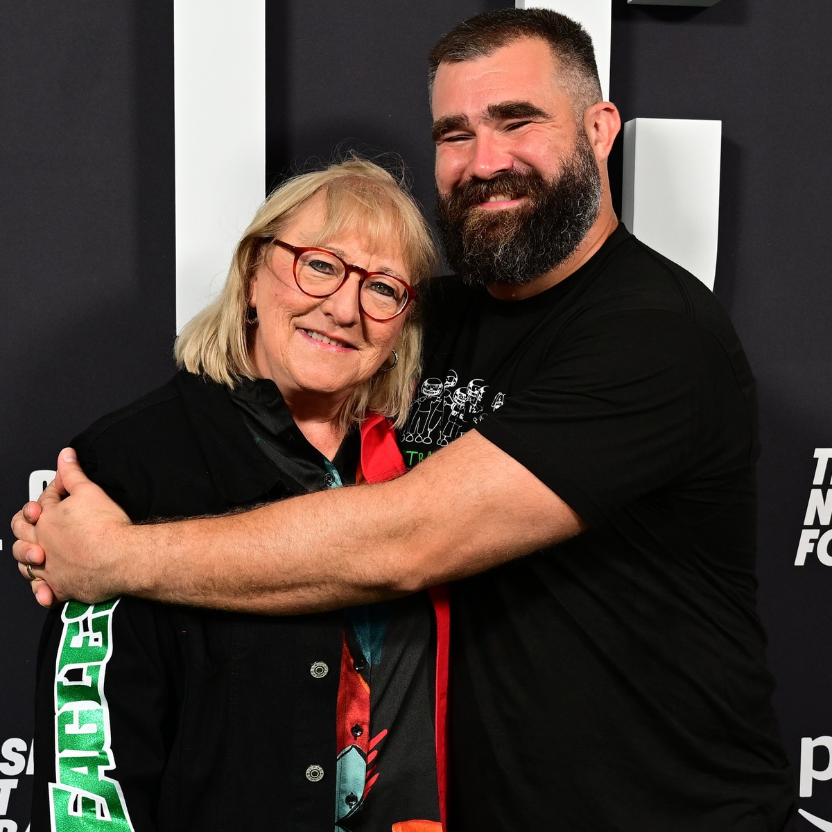 Donna Kelce and Jason Kelce