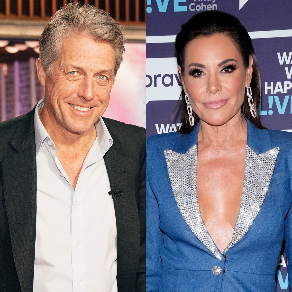 Hugh Grant Shuts Down Luann de Lesseps’ Kissing Story