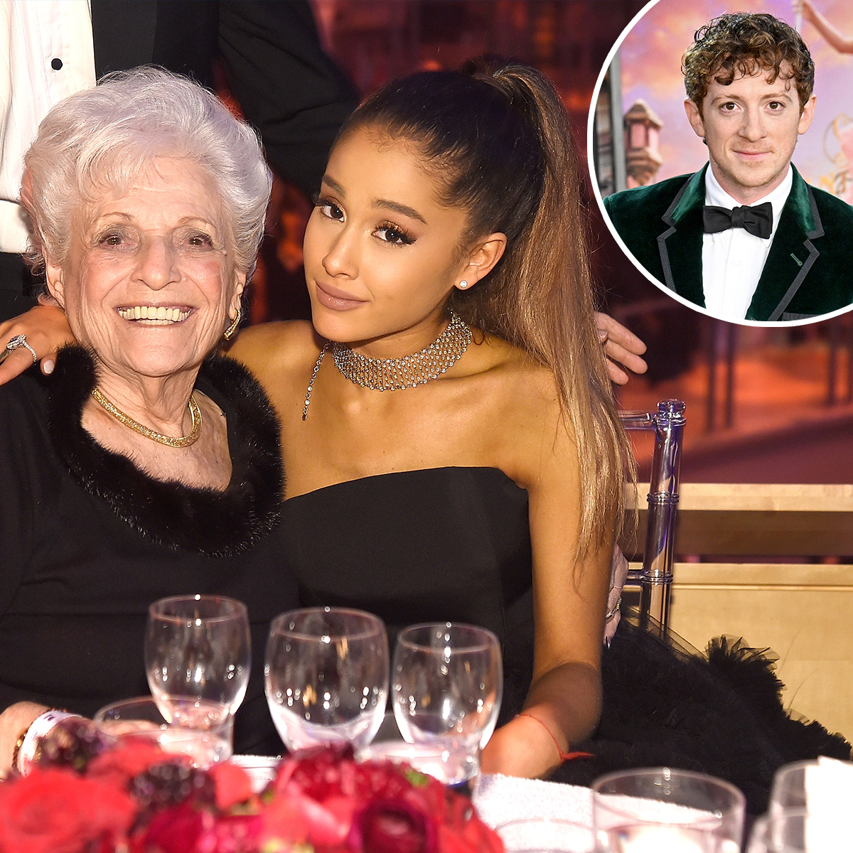 Ethan Slater Bonds With Ariana Grande’s Grandma in Her Hometown