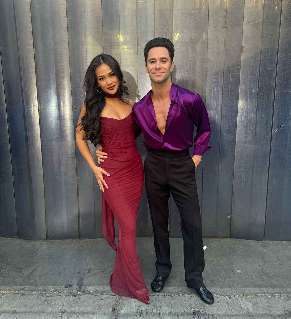 Jenn Tran and Sasha Farber