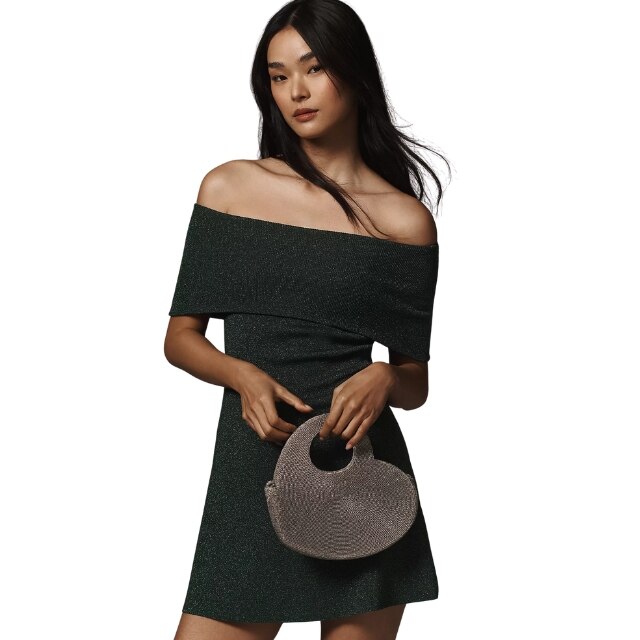 セール! Anthropologie Emmy Off-The-Shoulder Dress セール! Anthropologie Emmy Off-The-Shoulder Dress