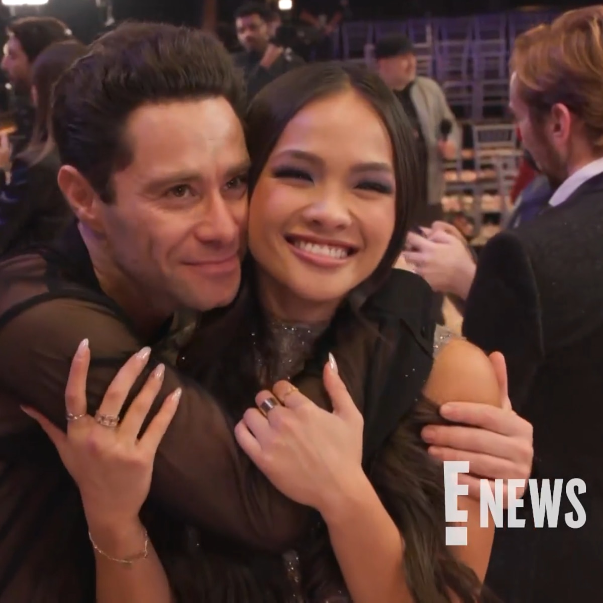 Jenn Tran and Sasha Farber