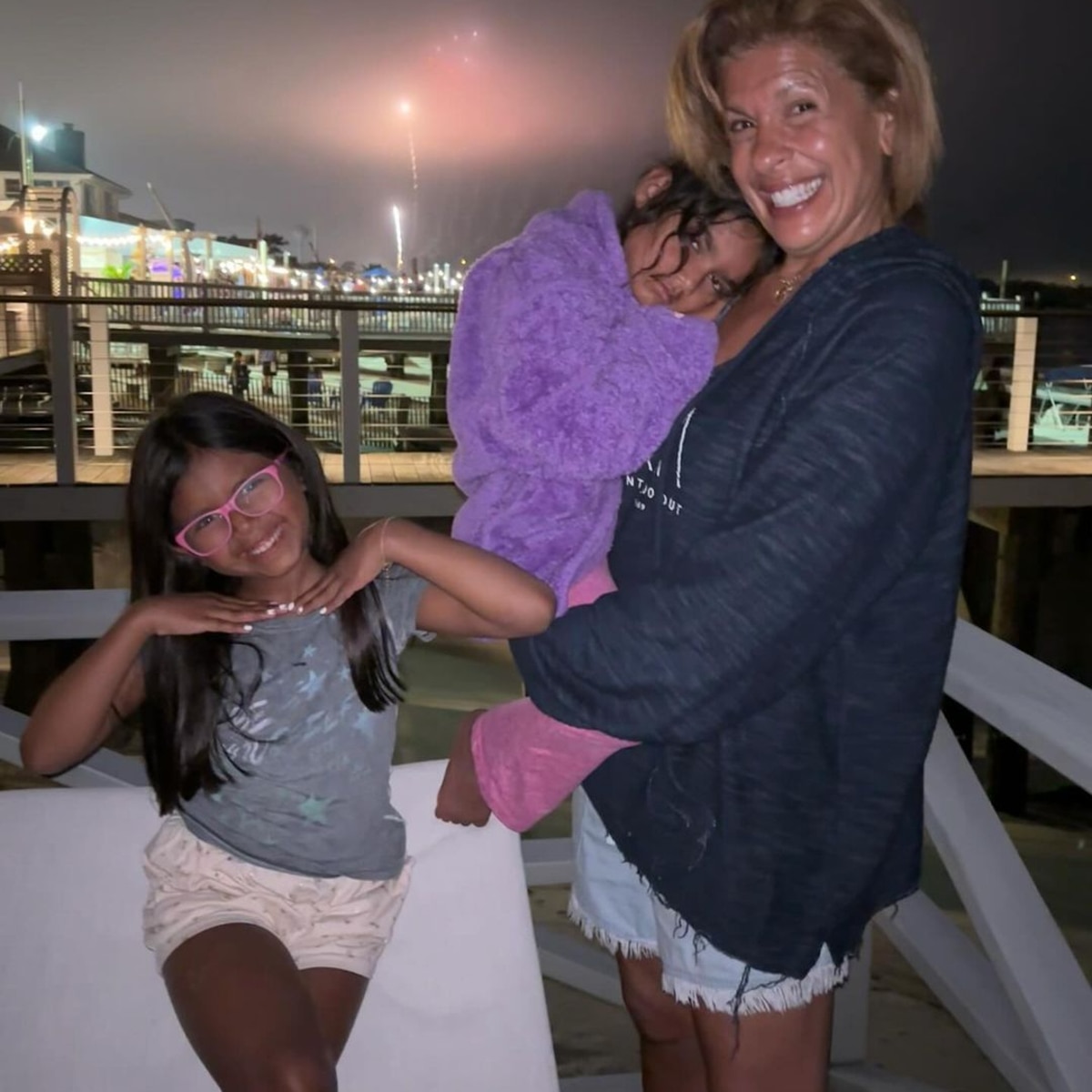 Hoda Kotb, Haley Joy, Hope Catherine