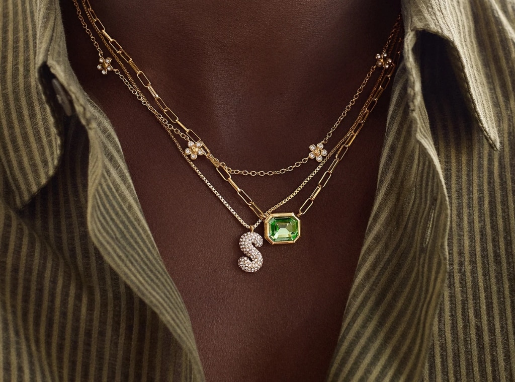 Gold necklace black friday sales