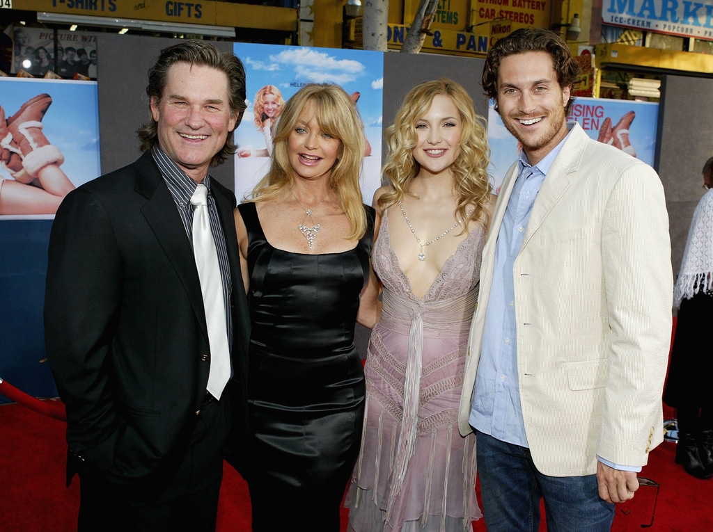 Kate Hudson, Oliver Hudson, Kurt Russell, Goldie Hawn
