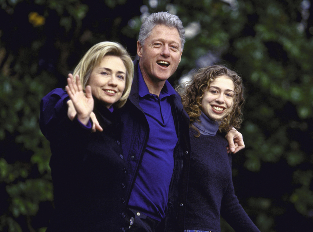 Chelsea Clinton, Hillary Clinton, Bill Clinton, first kids feature