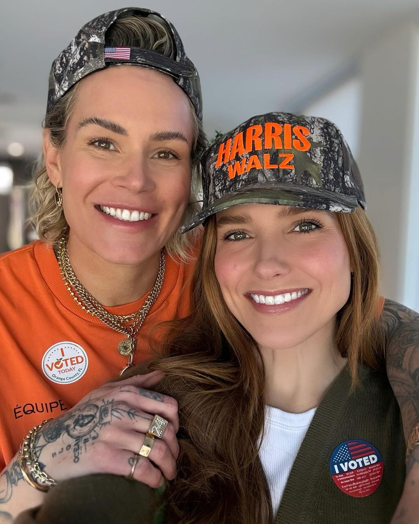 Sophia Bush, Ashlyn Harris, Vote 2024