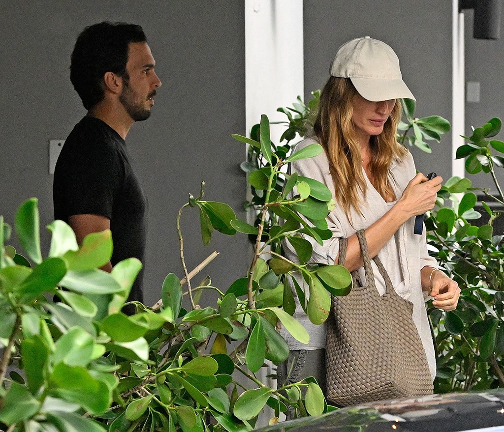 Gisele Bündchen grávida e Joaquim Valente se unem com os filhos em Miami