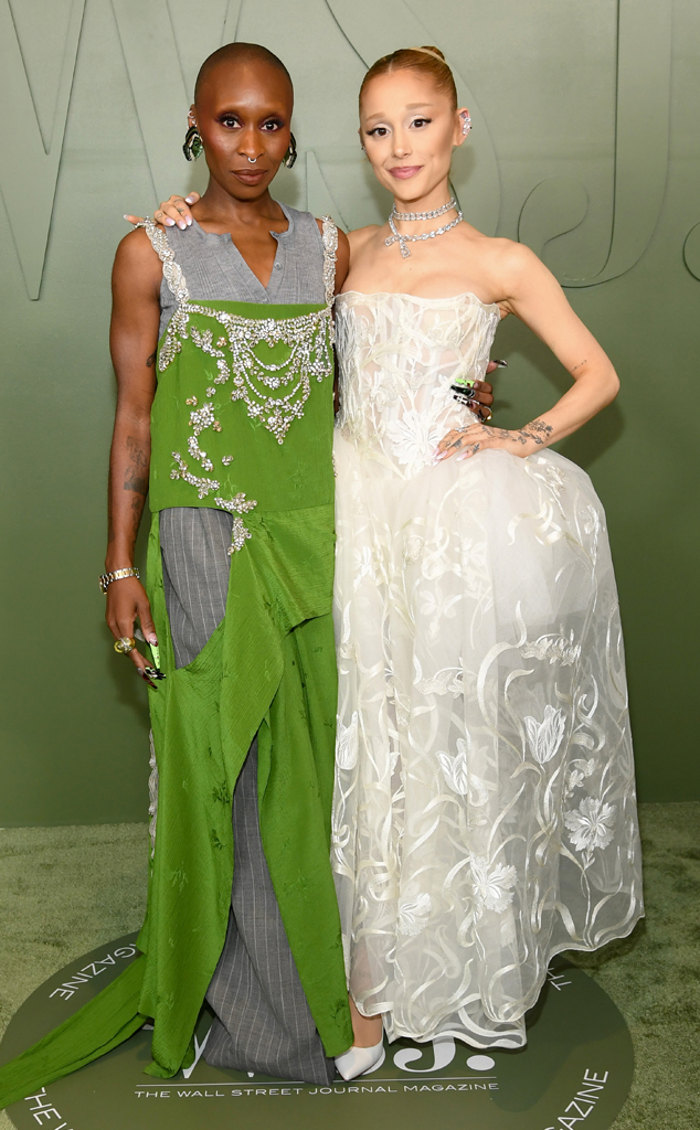 All of Cynthia Erivo and Ariana Grande's Wicked-Inspired Fashion