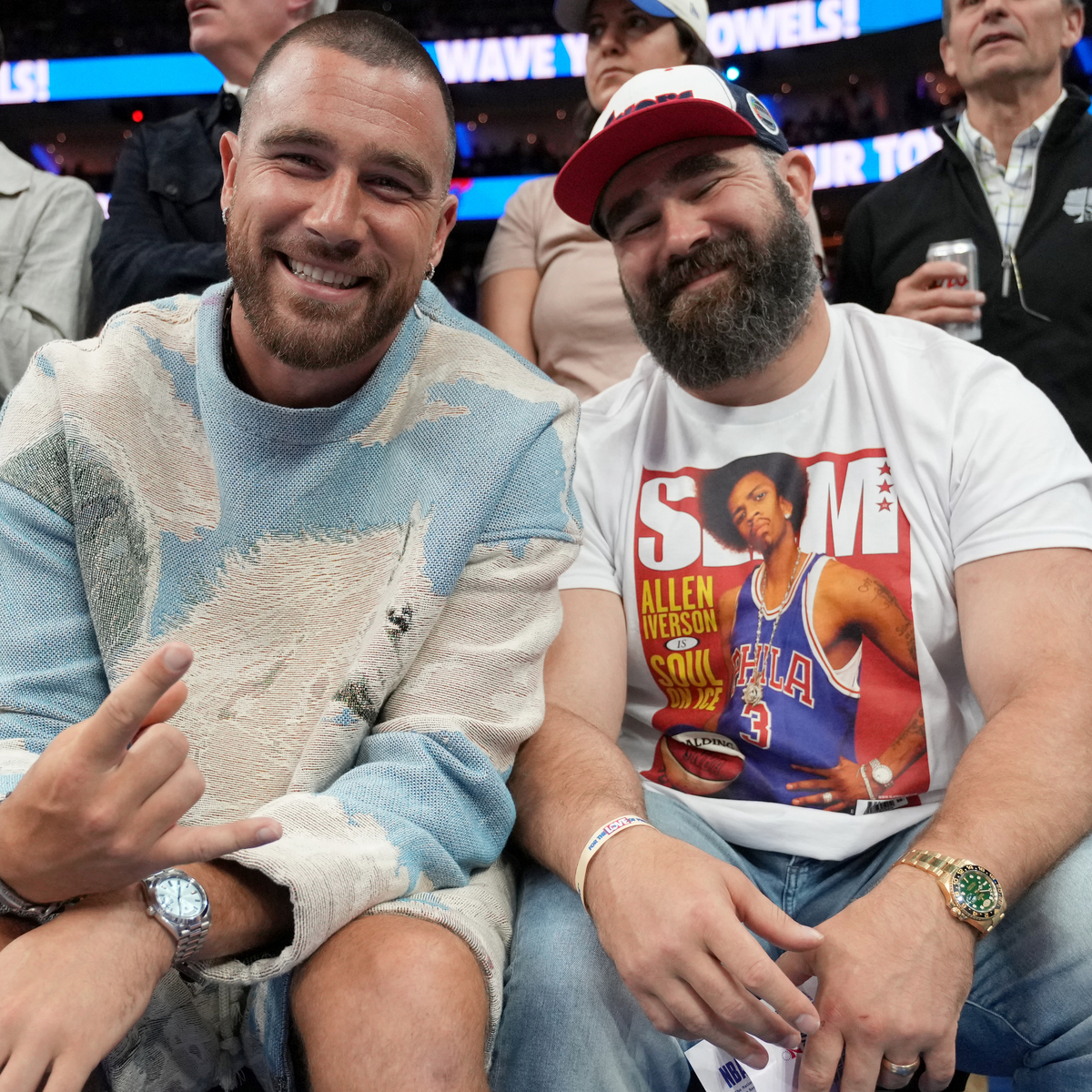 Travis Kelce Defends Brother Jason Kelce Over Phone-Smashing Incident 