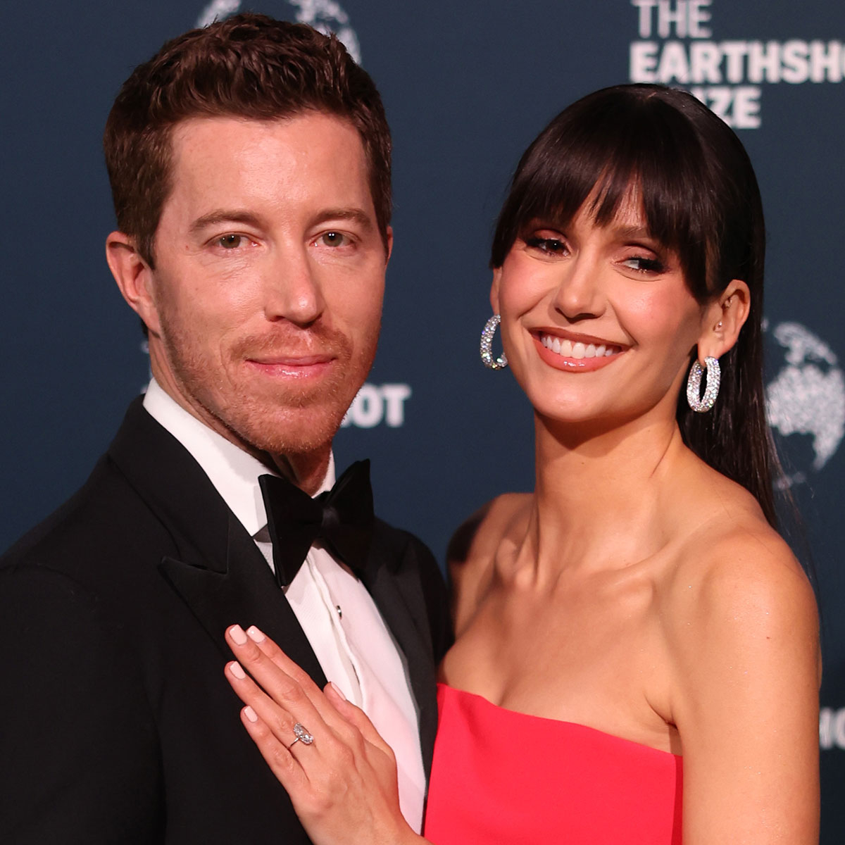 Nina Dobrev and Shaun White's First Red Carpet Moment as an Engaged Couple Deserves a Gold Medal - E! Online