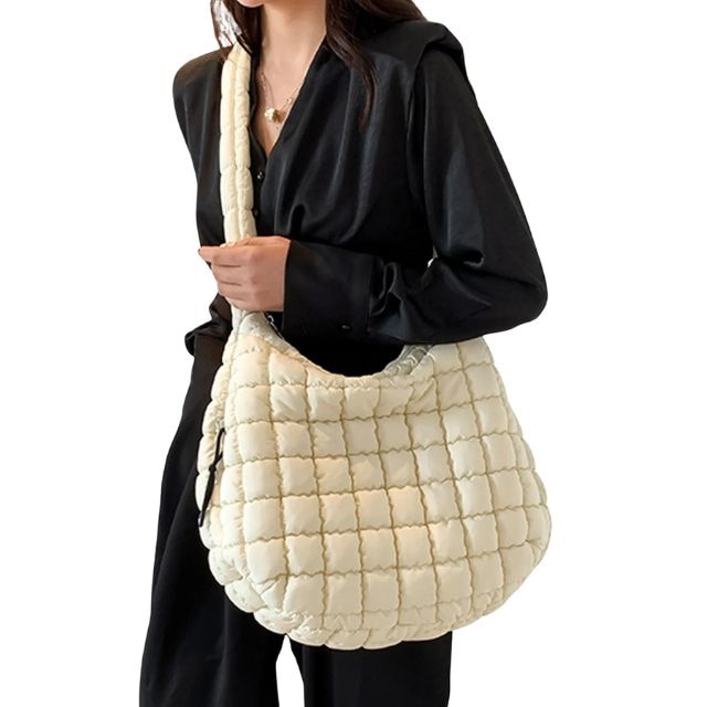 Get the Viral Quilted Carryall Bag for $18
