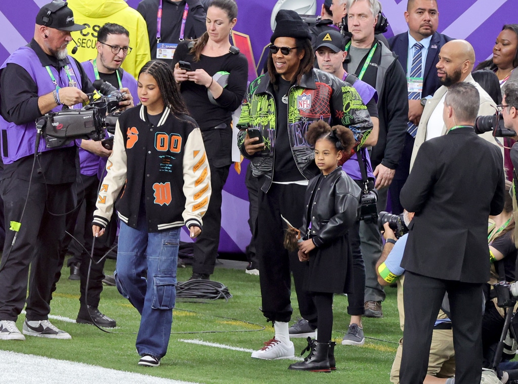 Rush Over to See Jay-Z, Blake Lively and More Stars at Super Bowl 2024
