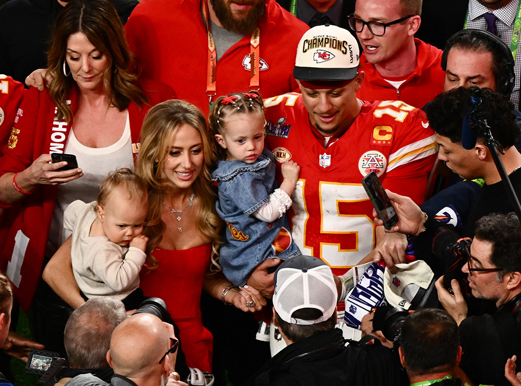 See Patrick and Brittany Mahomes' Adorable Super Bowl Celebration