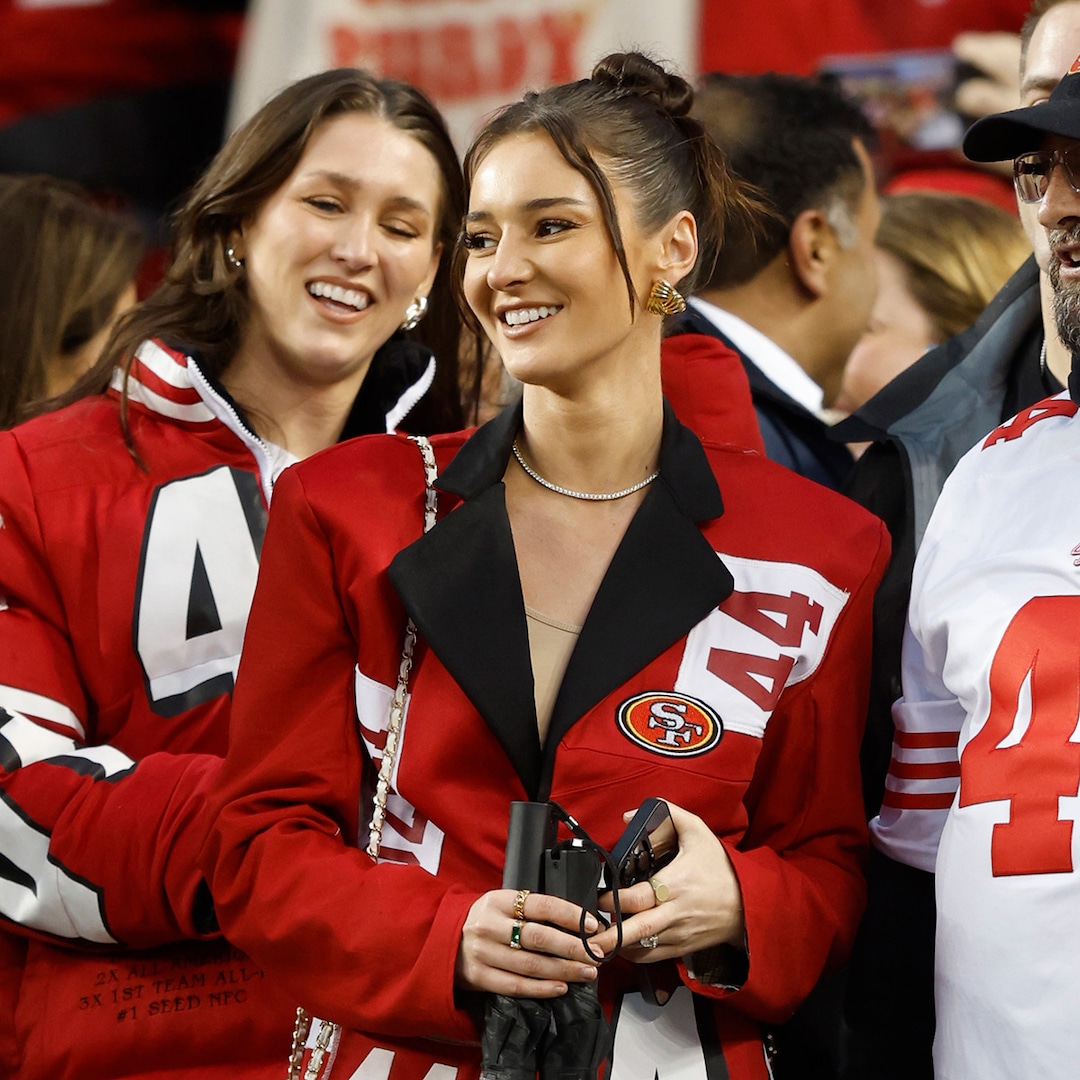 Кристин Juszczyk надхвърля подкрепата си на съпруга Kyle Juszczyk Всъщност