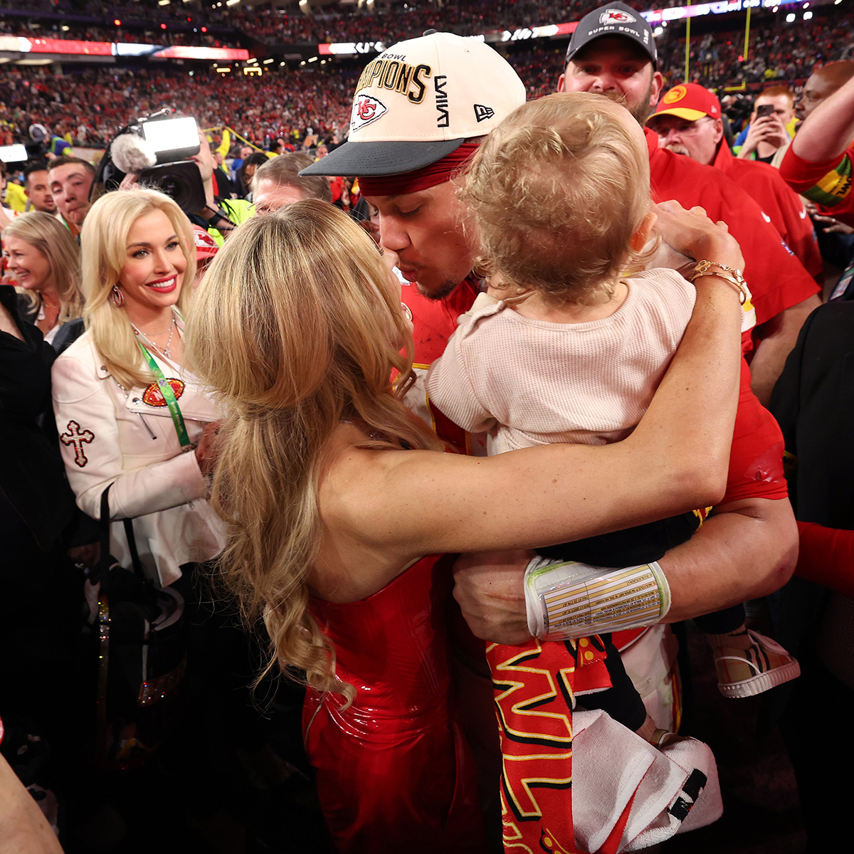 See Patrick and Brittany Mahomes' Adorable Super Bowl Celebration