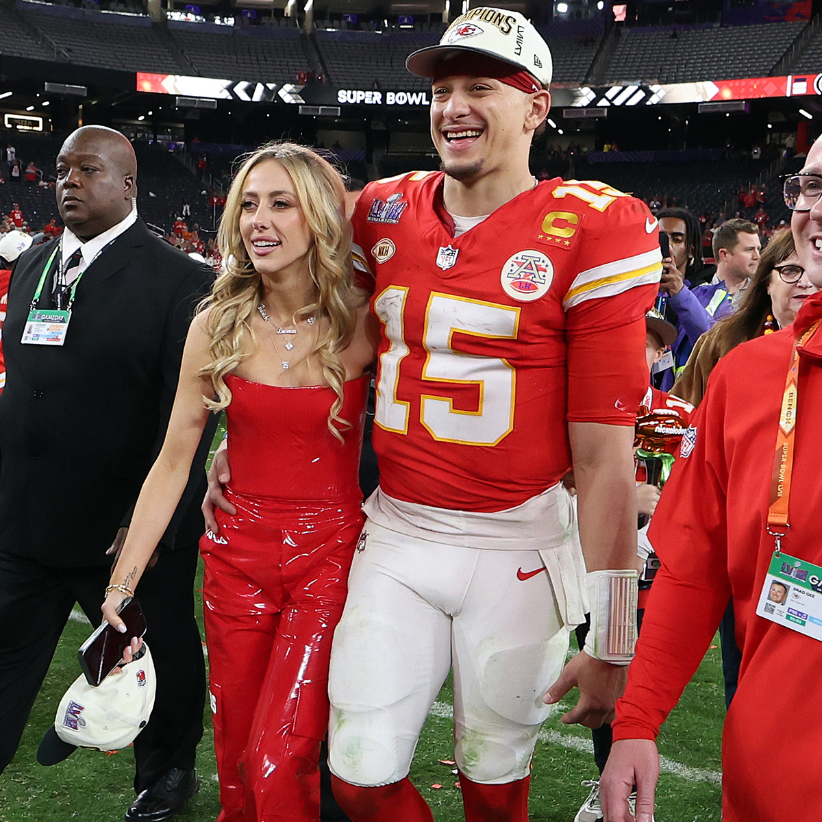 Photos from Patrick Mahomes and Brittany Mahomes' Super Bowl 2024 ...
