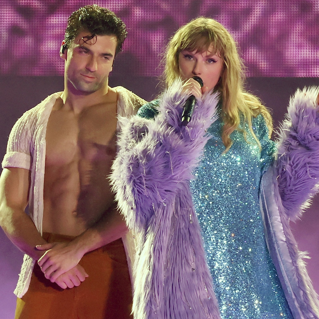 Taylor Swift’s Eras Tour Backup Dancer Reveals Prop He Took Home as Souvenir From NSFW Moment Onstage – E! Online Taylor Swift’s Eras Tour Backup Dancer Reveals Prop He Took Home as Souvenir From NSFW Moment Onstage – E! Online