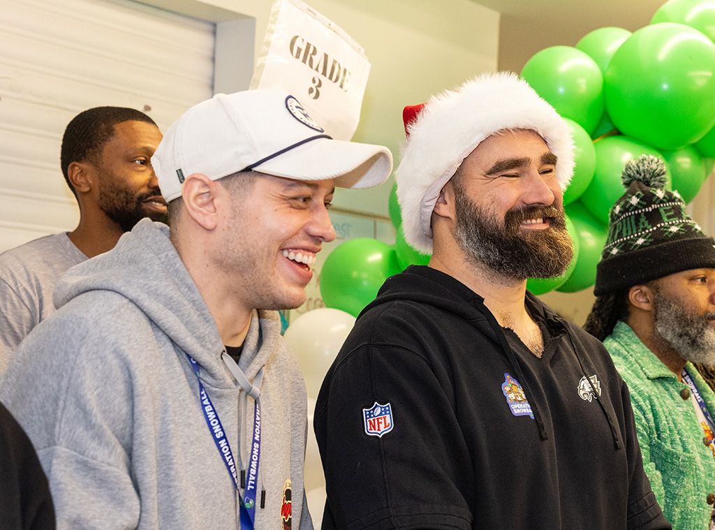 Jason Kelce, Pete Davidson