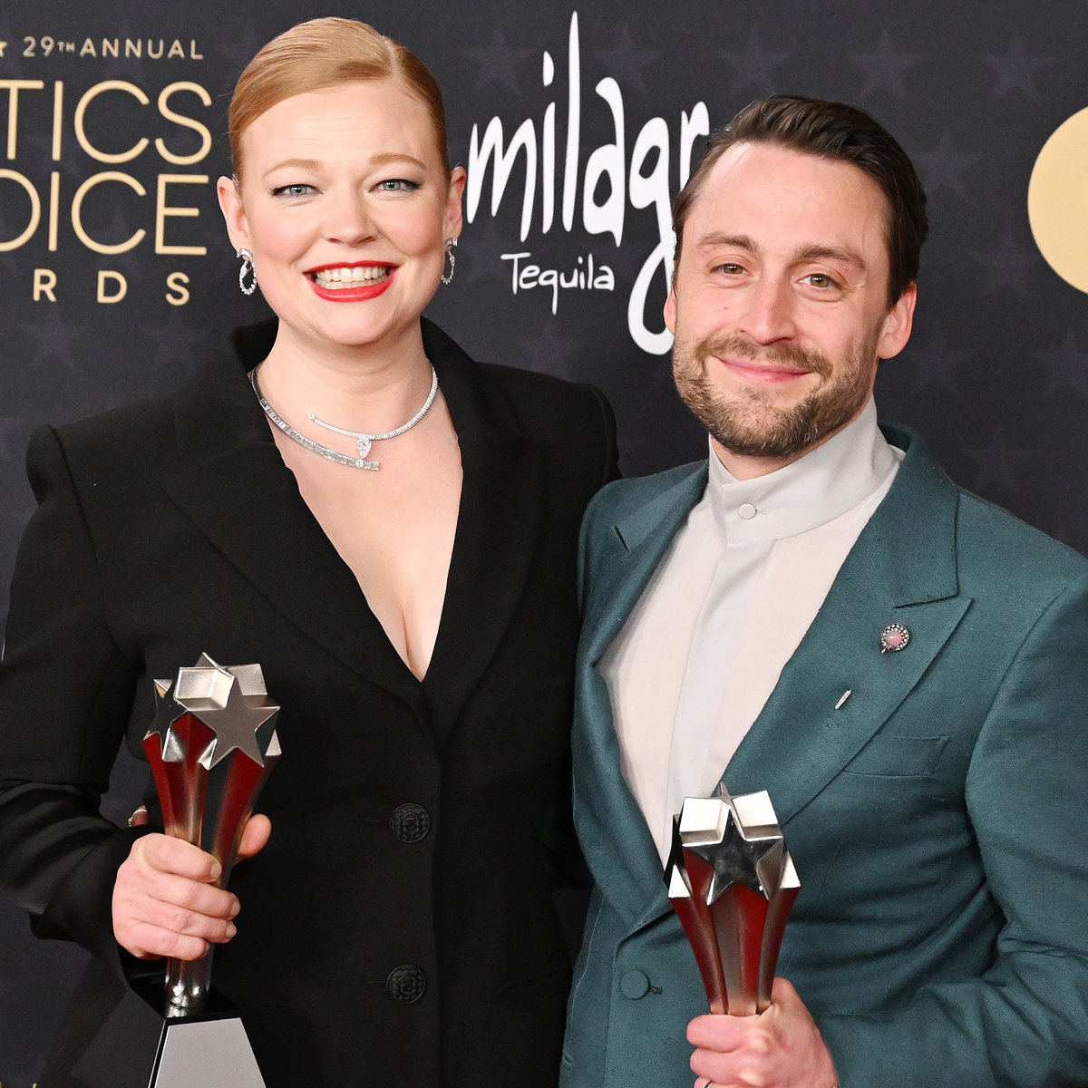 Succession’s Kieran Culkin Reveals Costar Sarah Snook Is Godmother to His Son - E! Online