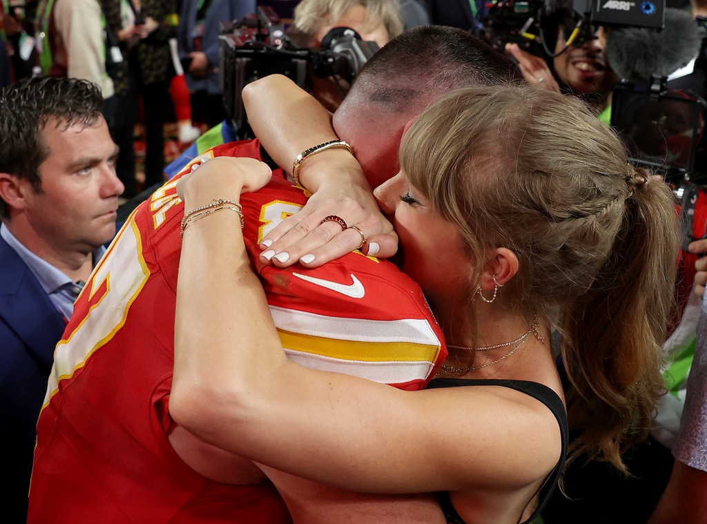 What Taylor Swift & Travis Kelce Said After 2024 Super Bowl Win