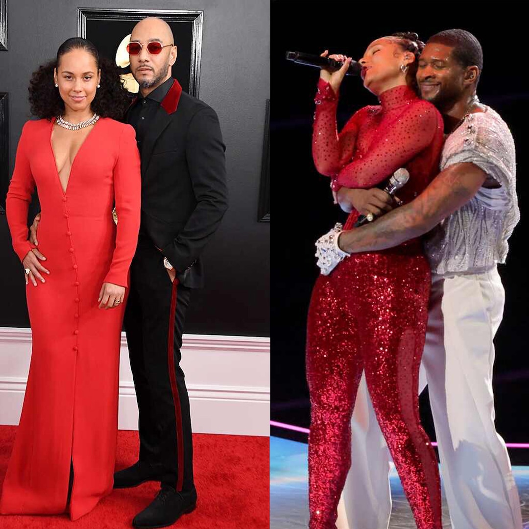 Съпругът на Alicia Keys Swizz Beatz реагира на „негативните вибрации“ за нейното и Super Bowl представяне на Usher