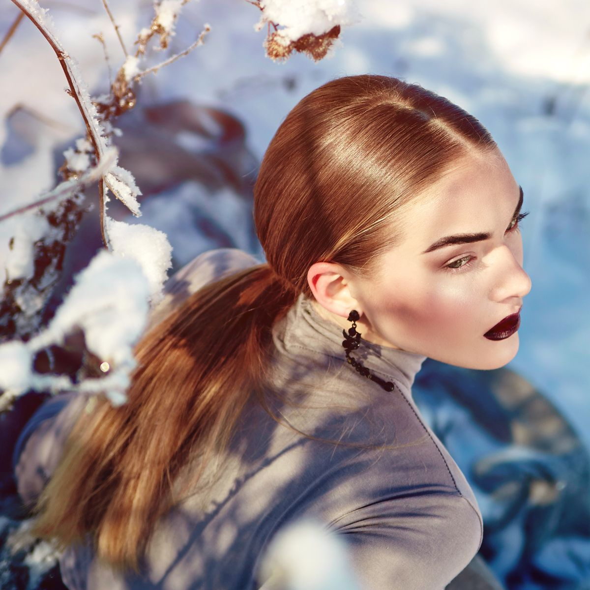 How To Get Sleek, Frizz-Free Hair This Winter