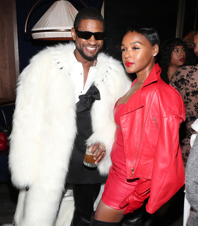 Usher, Janelle Monae, Super Bowl After-Parties