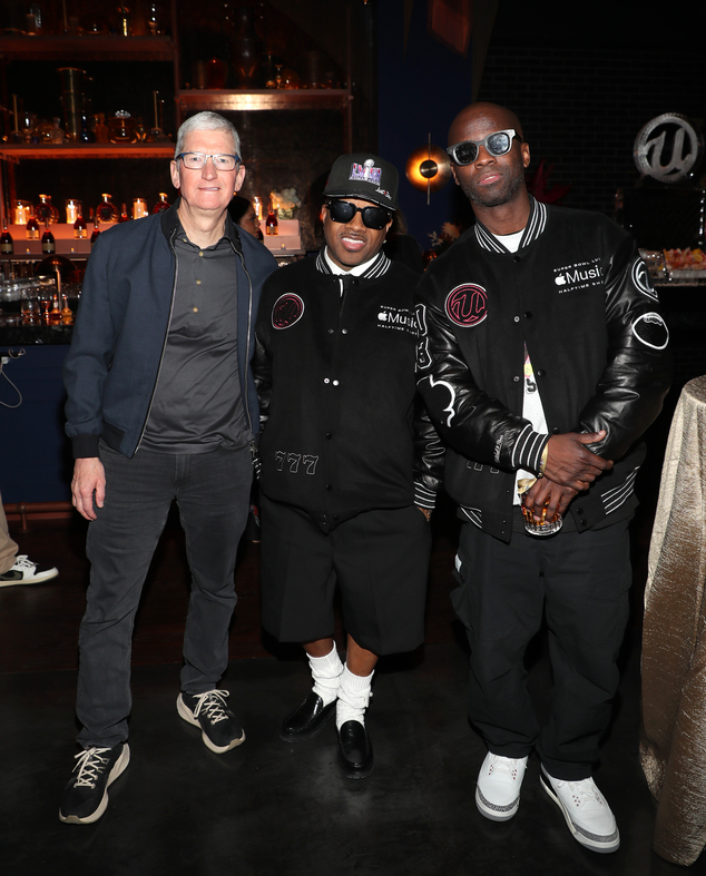 Tim Cook, Jermaine Dupri, Bryan-Michael Cox, Super Bowl After-Parties