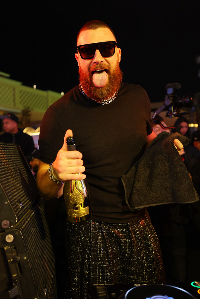 Travis Kelce, 2024 Super Bowl After-Parties