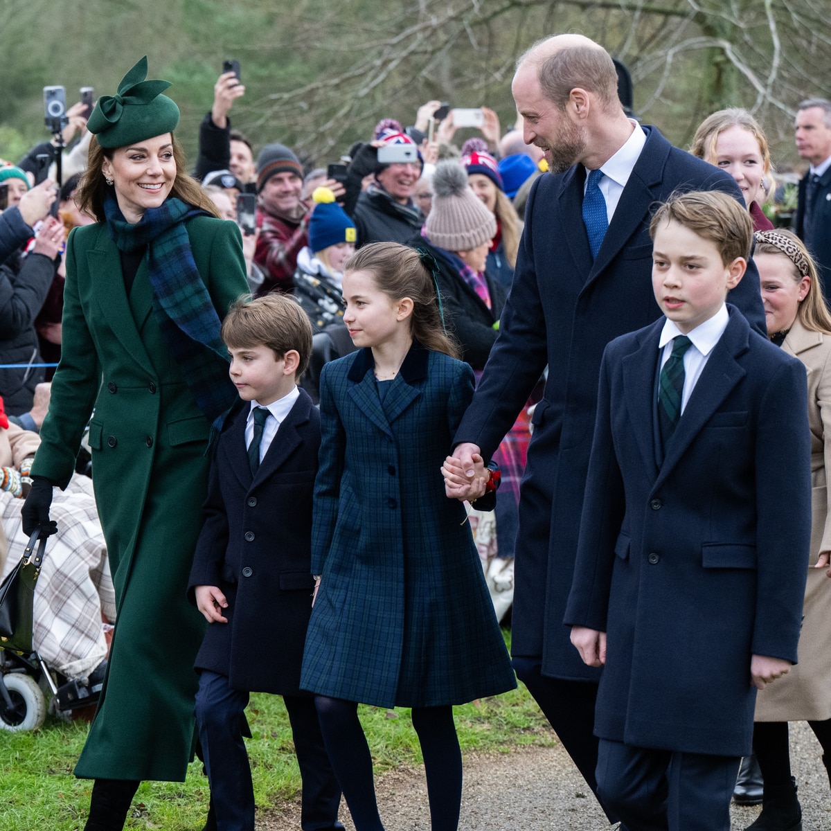 Kate Middleton, Prince William, Prince Louis, Prince George, Princess Charlotte