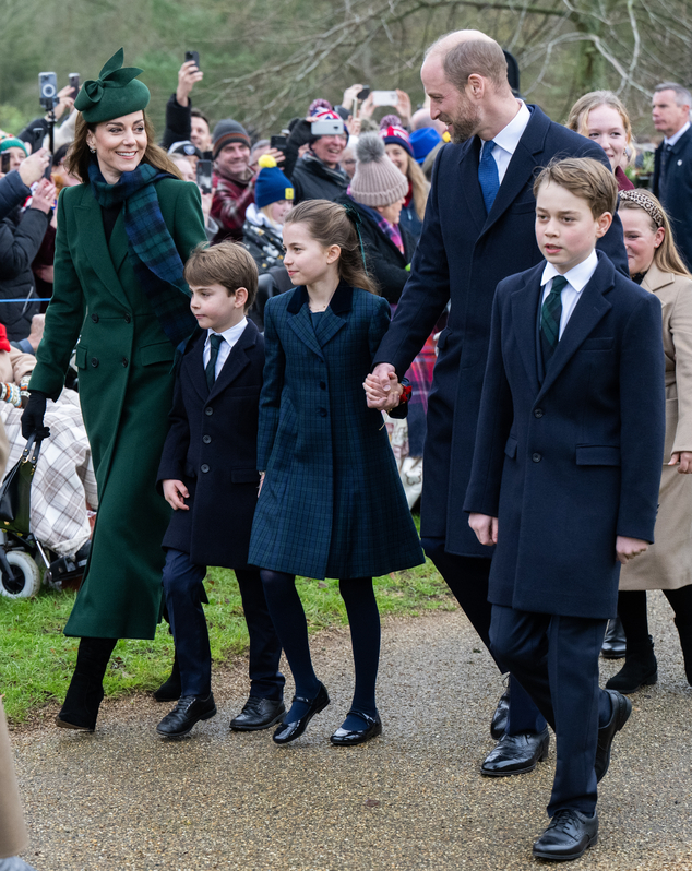 Kate Middleton, Prince William, Prince Louis, Prince George, Princess Charlotte