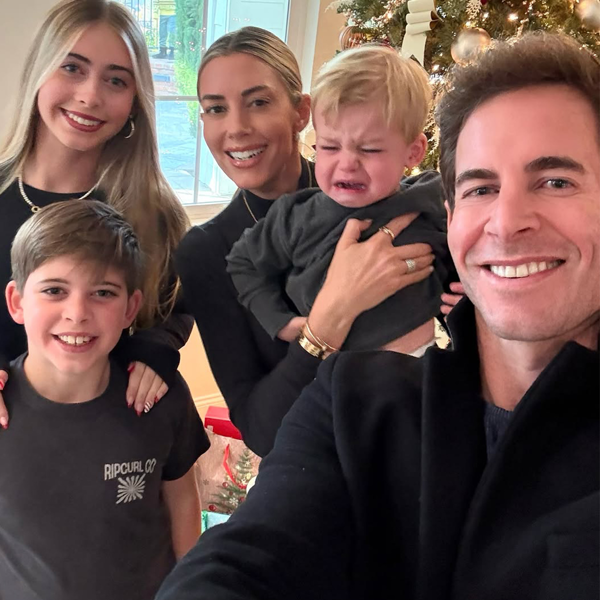 See Tarek El Moussa's Christmas With Wife Heather & Ex Christina Haack