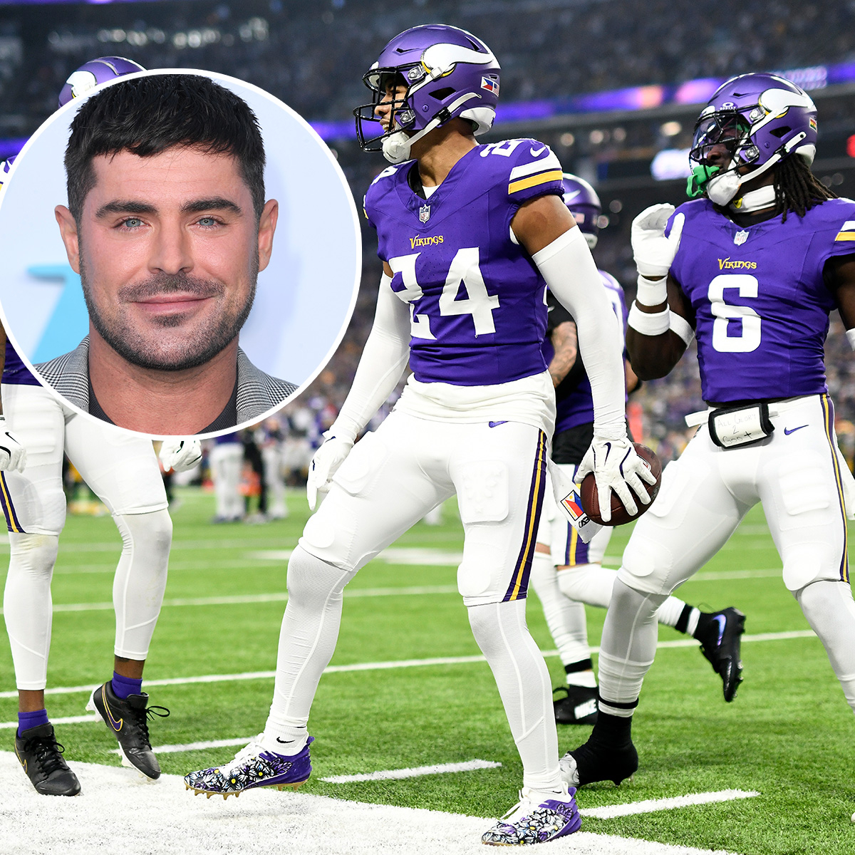 Zac Efron Reacts to Minnesota Vikings’ High School Musical Dance 