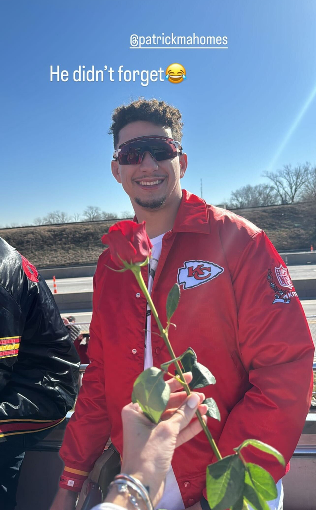 Brittany Mahomes, Valentine's Day 2024