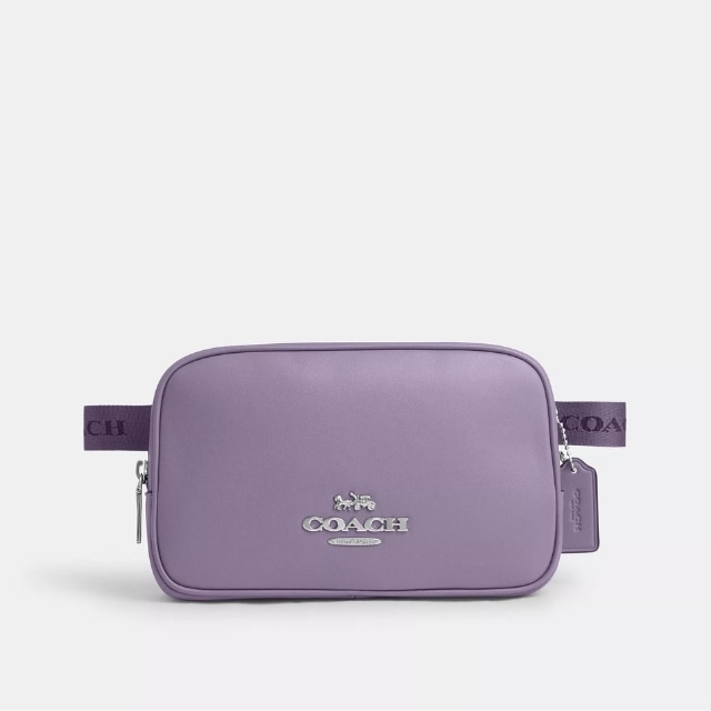 Purple coach purse outlet shop