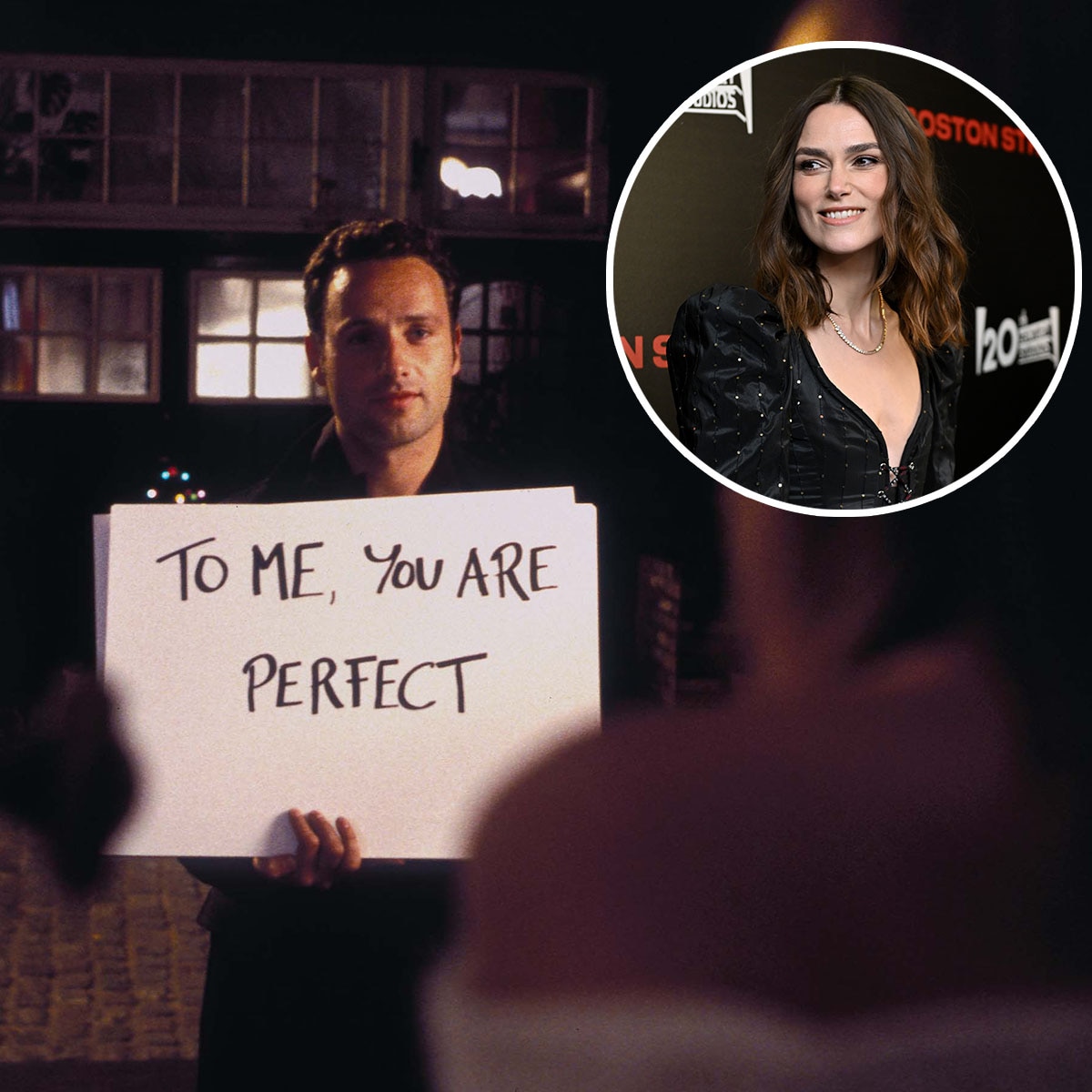 How Keira Knightley Fixed "Creepy" Love Actually Cue Card Scene