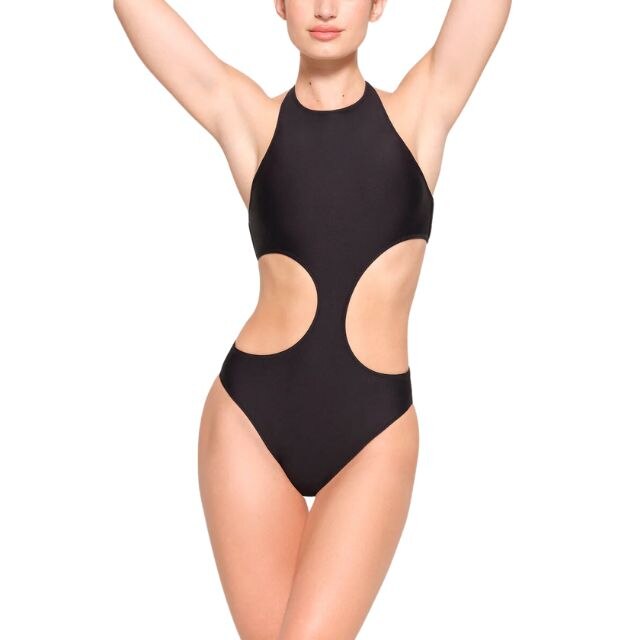 Skims Swim Tank Monokini, Skims Launched a Flattering Swimwear Line That's  Already Selling Out