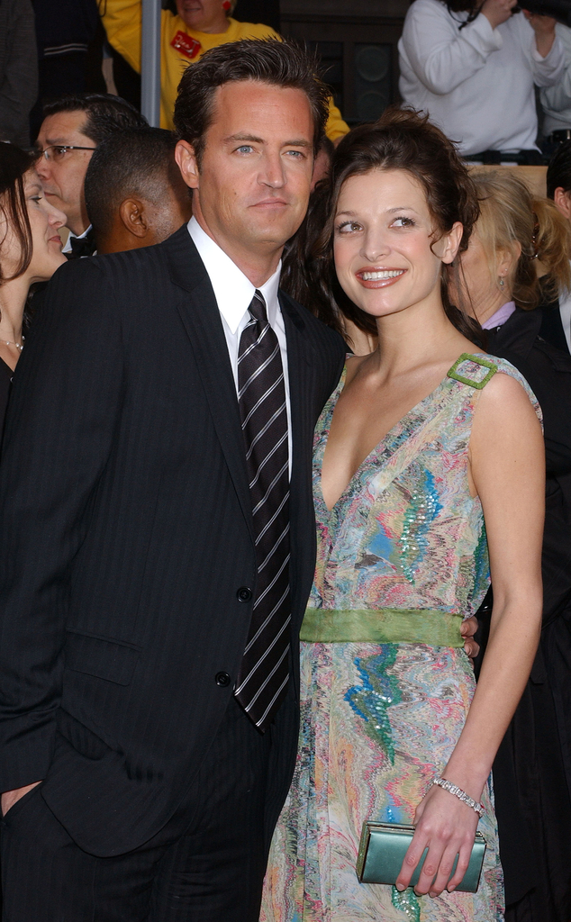 Matthew Perry, Rachel Dunn, 2004, 10th Annual Screen Actors Guild Awards