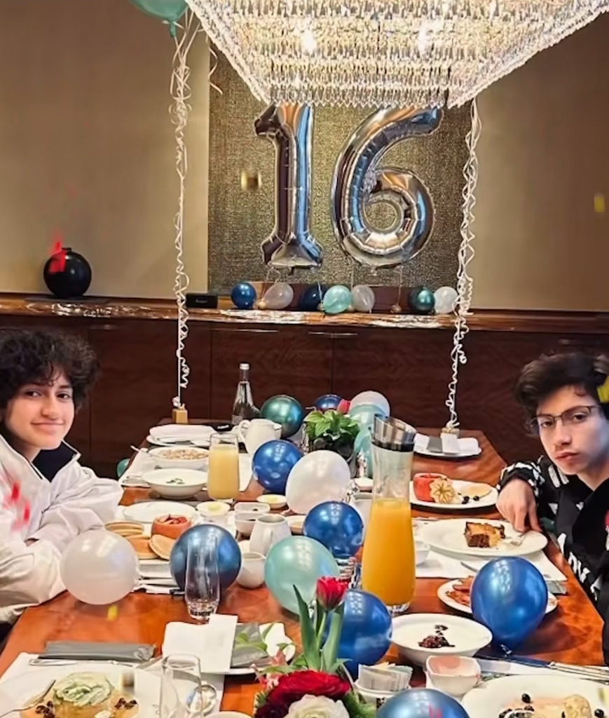 Jennifer Lopez, Max Muniz, Emme Muniz, Birthday