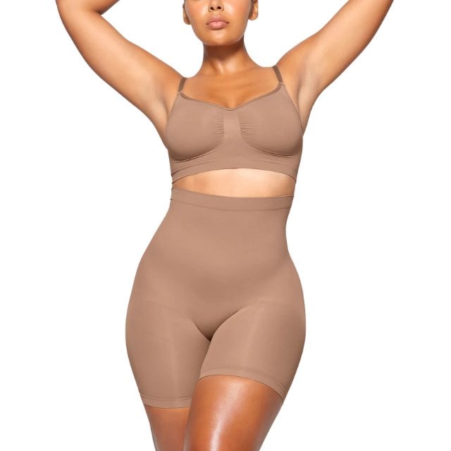 Is the viral Skims mid thigh shapewear bodysuit worth the cost, or