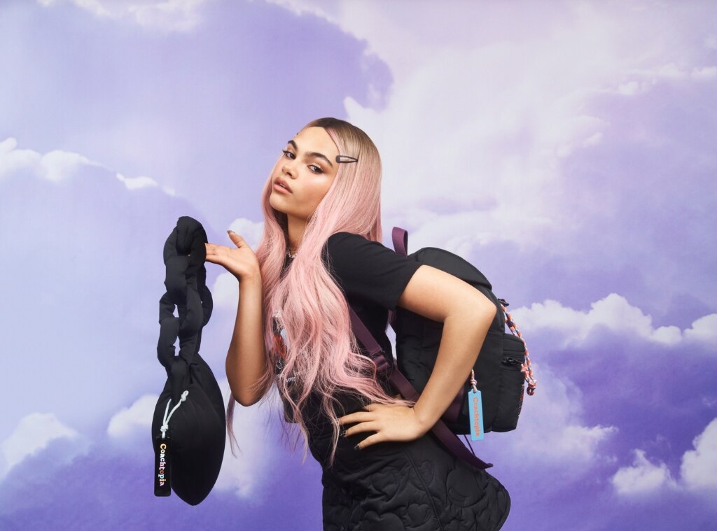 Ariana Greenblatt Has Her Head in the Clouds in Coachtopia s New Drop